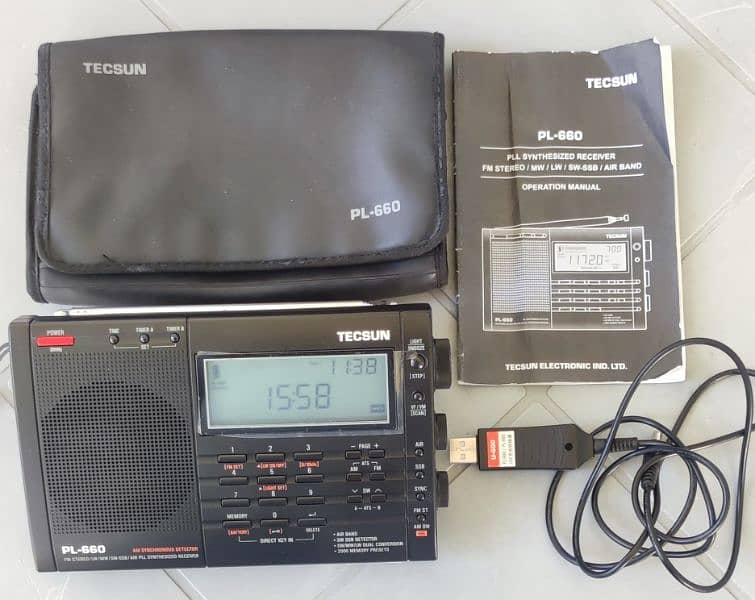 Tecsun PL-660 Digital AM/FM/SSB/Air Band Radio 7