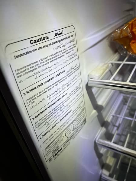 haier brand new fridge in warranty 5