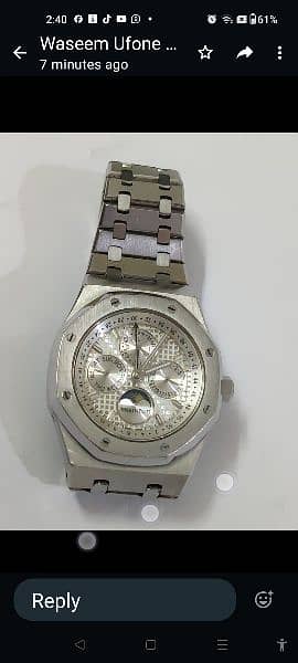 TITUS AUTOMATIC WATCH IN EXCELLENT CONDITION  . . . M. ORE 4