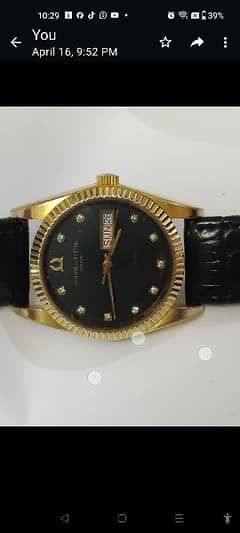 TITUS AUTOMATIC WATCH IN EXCELLENT CONDITION  . . . M. ORE