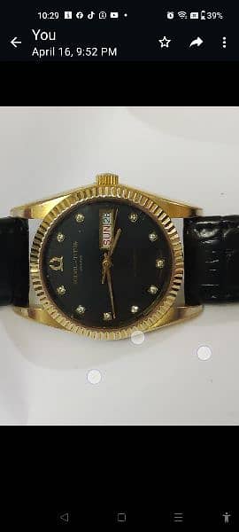 TITUS AUTOMATIC WATCH IN EXCELLENT CONDITION  . . . M. ORE 0