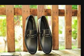men's synthetic leather casual loafer