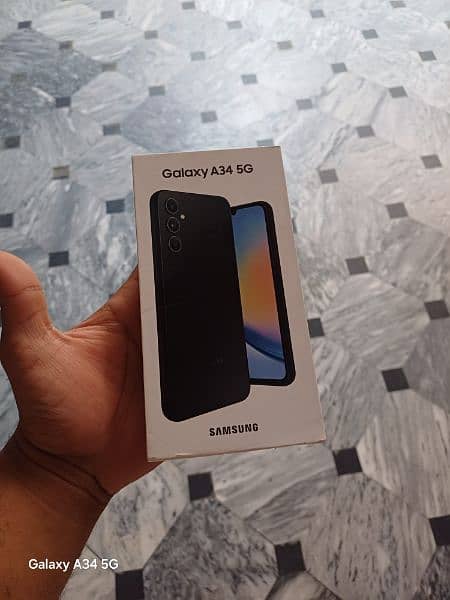 I am selling Samsung galaxy A34 5g 8