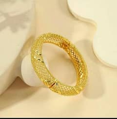 24k sand gold bracelet