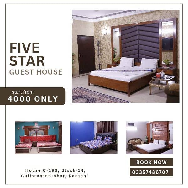 Five star guest house karachi 3