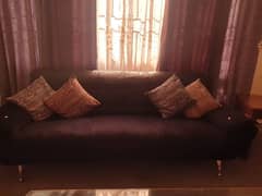 5 seater leather sofa 0