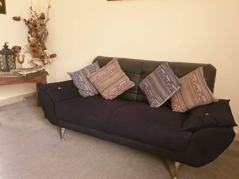 5 seater leather sofa 1