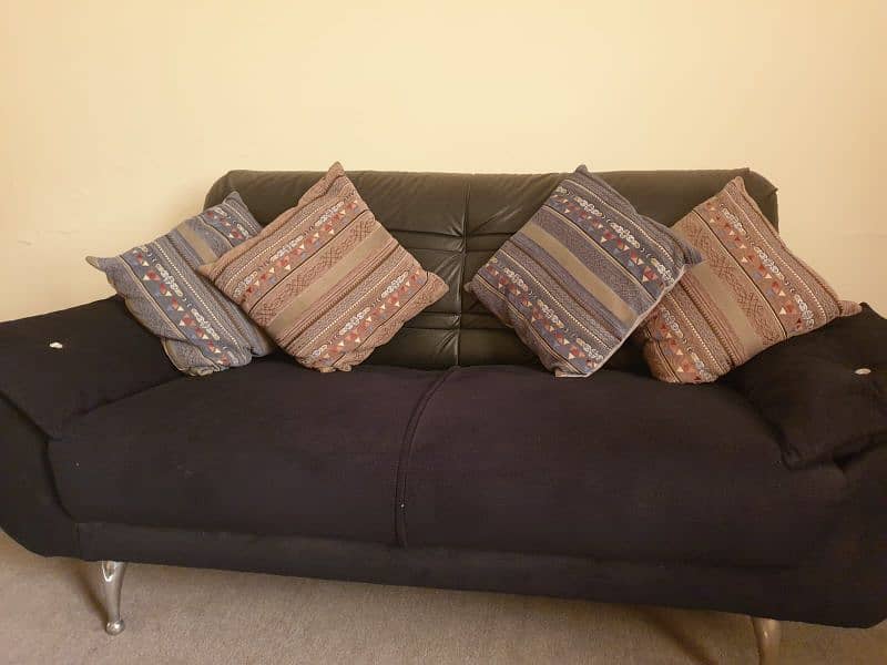 5 seater leather sofa 2