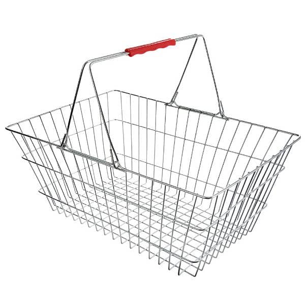 cash counter shopping trolley hand basket 2