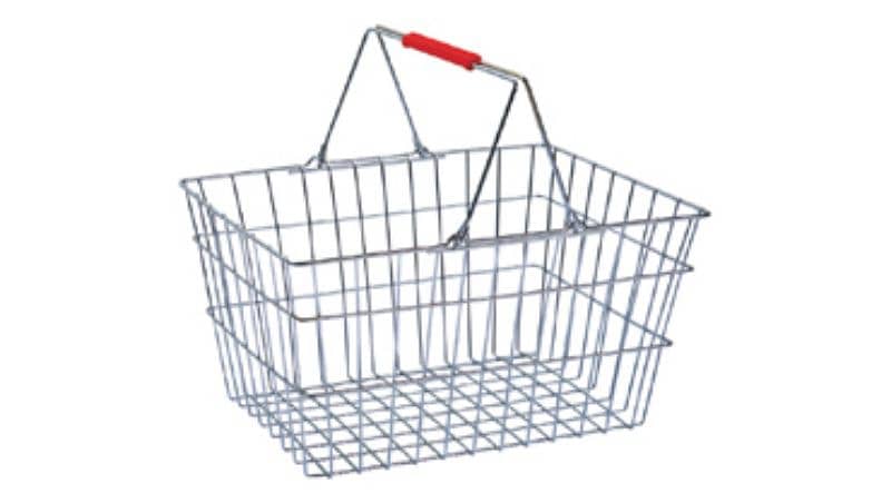 cash counter shopping trolley hand basket 5