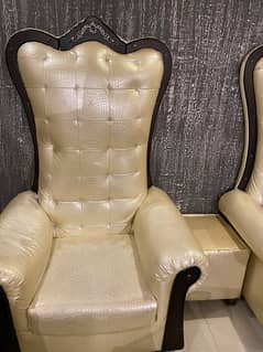 king chair with full sofa set