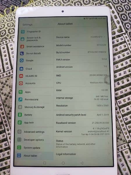 Huawei MediaPad M3

4/16 condition 9/10 2