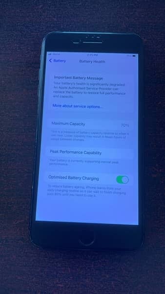 iPhone 7plus 128GB PTA Apparove CPLC clear 4