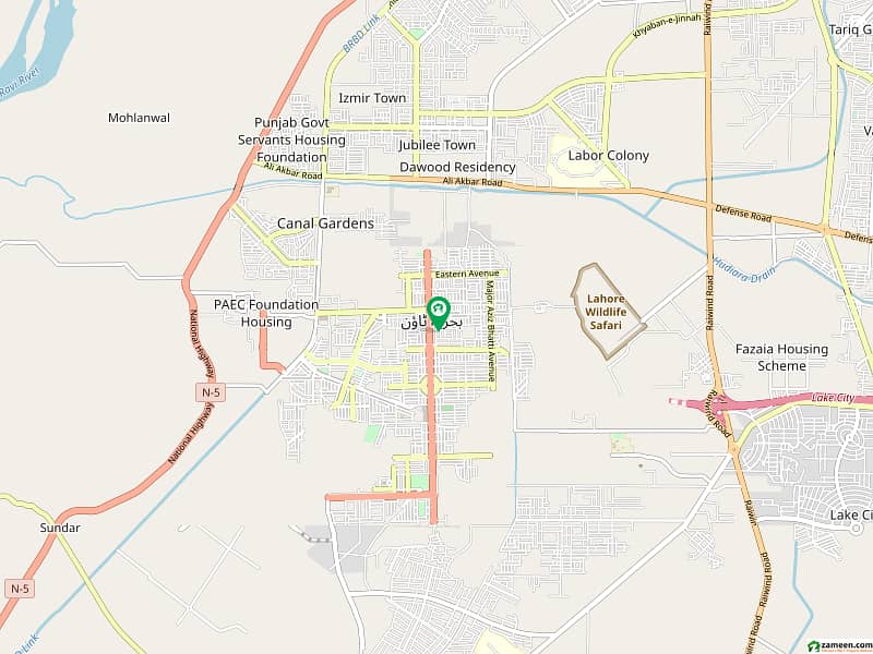 8MARLA FACING RING ROAD COMMERCAIL PLOT AVAILABLE FOR SALE IN GVR PHACE 1 BAHRIA TOWN LAHORE 1