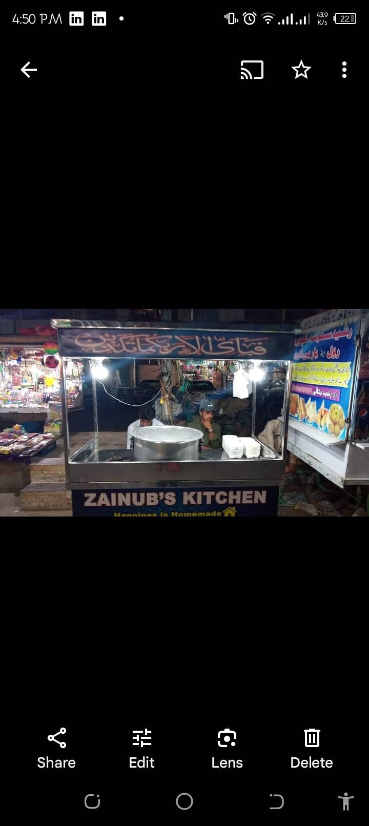 Food stall 1