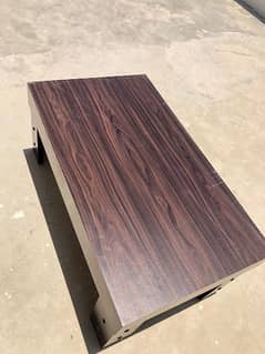 wood center table (paradox wood)