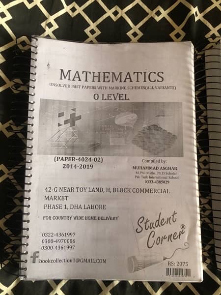 Maths past paper books paper 1 and paper 2 1