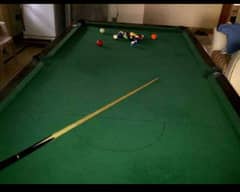 used snooker table . . current condition dismantle due to space issue .