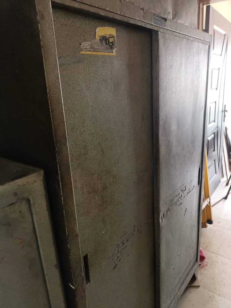 Iron Cupboard for Sale in Lake City Lahore | Iron Book Rack 1