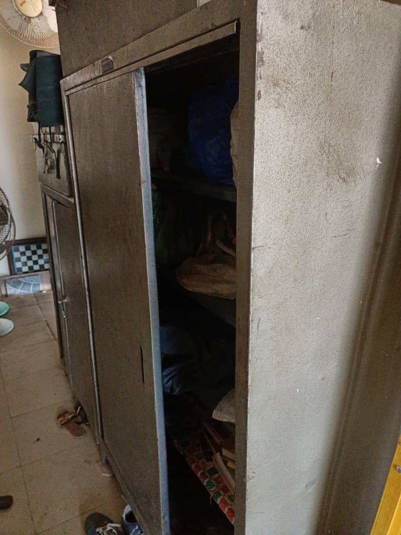Iron Cupboard for Sale in Lake City Lahore | Iron Book Rack 3