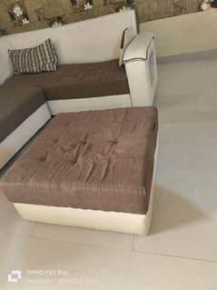 urgent sell L Shaped sofa set
