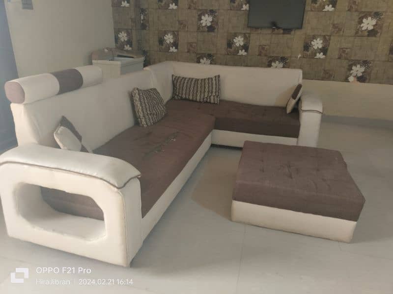 urgent sell U Shaped sofa set 3