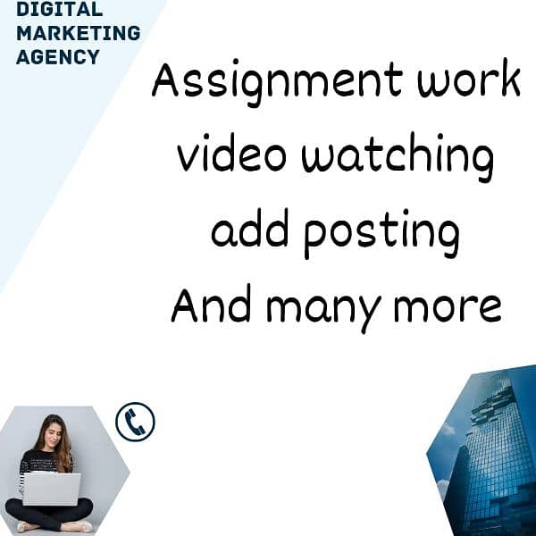 Hand written/typing assignment work and data entry work available 1