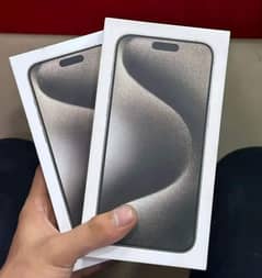 Iphone 15 pro max box pack non active 0