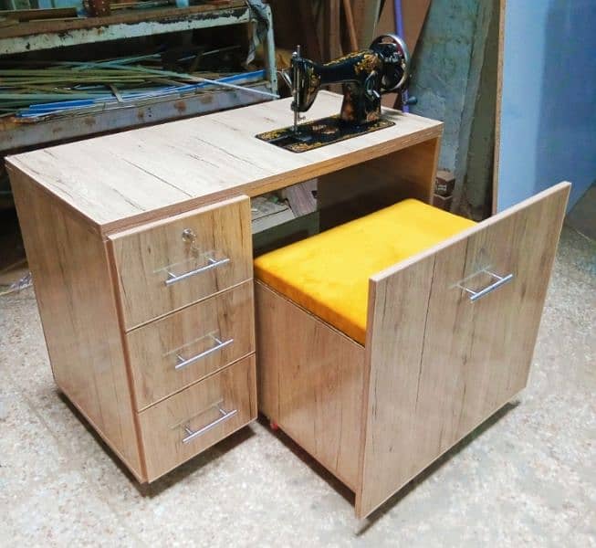 sewing machine Table set/ cupboard / wardrobe / Almari 0316,5004723 5