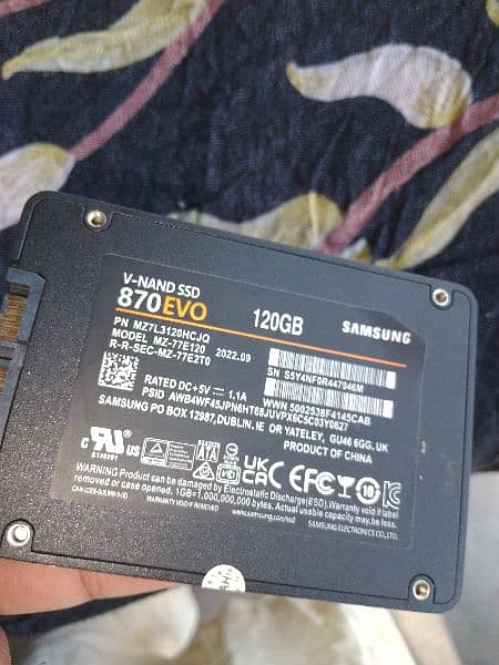 SAMSUNG SSD ORIGINAL 120 GB 3