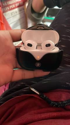 Airpods 3rd Generation,With leathercase,High Bass,ANC+Spatial audio 0