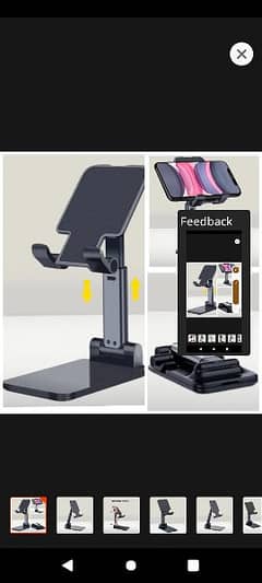 Mobile and Tablet stand,Wire Supported Mobile Stand,