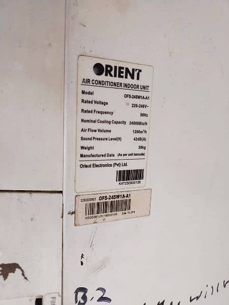 Orient Cabinet Ac 2 ton model 2016 for sale 2