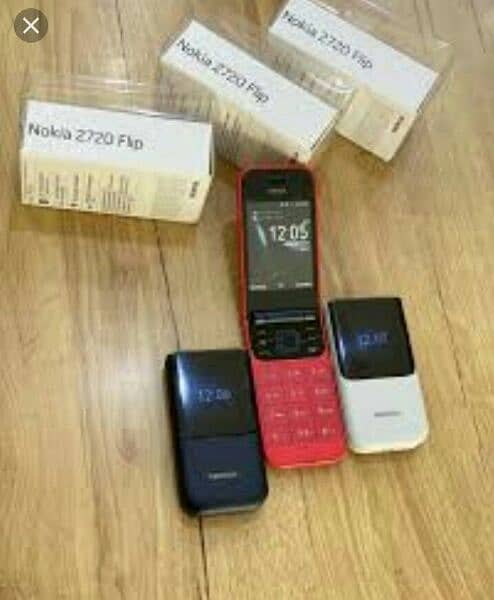 Nokia 2720flip dual sim box pack 3