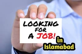 Looking for a job in Islamabad