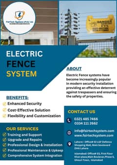 Electric fence For secure your property and Love's One