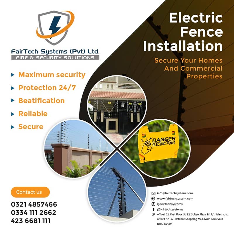 Electric Fence Installation/CCTV Installation/Gate Automation Services 1