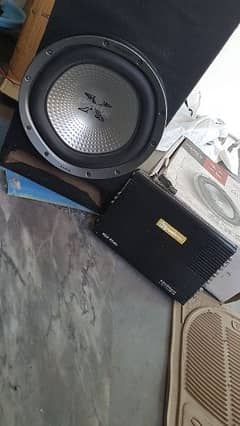 SONY WOOFER and AMPLIFIER