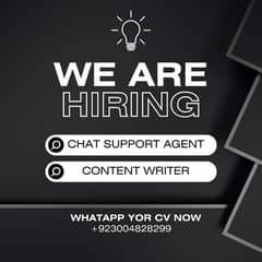 Chat Support Agent (Female)