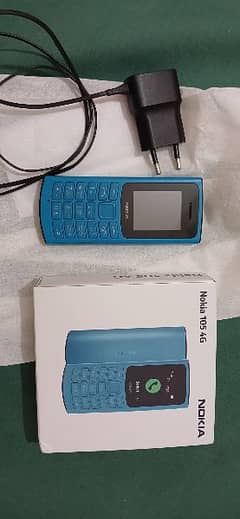 Original Nokia 105 Urgent sale. 10/10 Condition with Box and Charger.