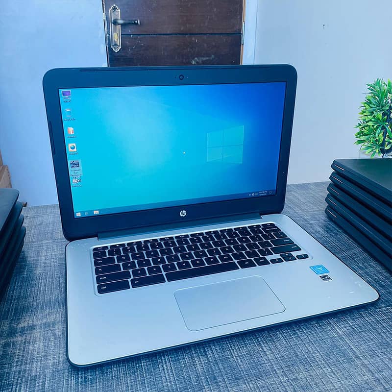 HP|Chromebook 14 G4 | 16GB Built-In | 4GB RAM | 14″Display | Window 10 1