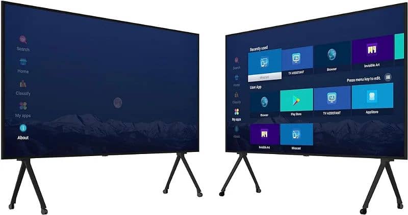 108 inches led smart TV 4