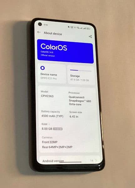 OPPO F21 Pro 8
