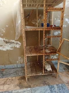 Wooden Cage 4 ft 3 inches height