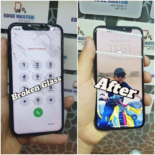 Crack Glass Change Samsung S8S9S10S20S20UltraS21UltrsS23Ultra Note20 7