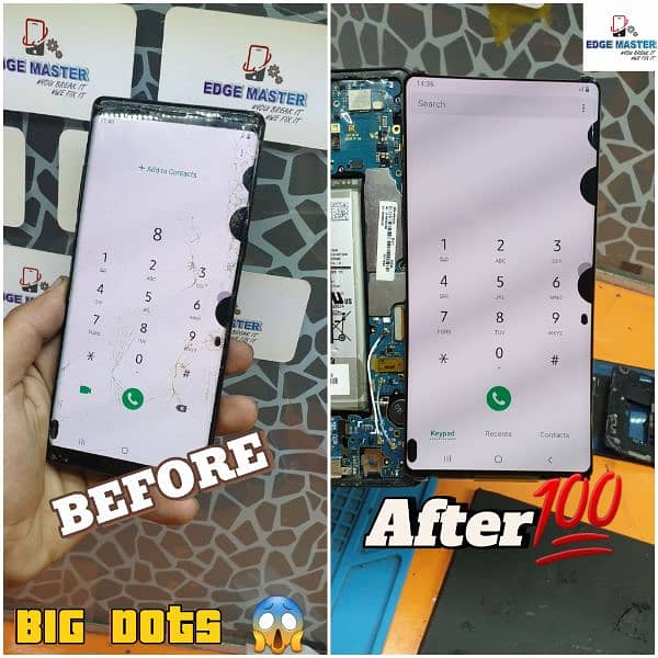 Crack Glass Change Samsung S8S9S10S20S20UltraS21UltrsS23Ultra Note20 8