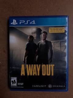 A way out PS4