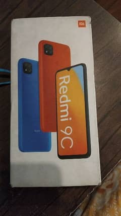 Redmi 9C with box 10/10 condition 128 by 4