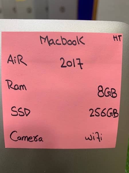 MacBook Air Core i5 2017 10
