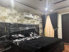 Corner furnished 2 bedroom apartment for rent in phase 4 civic centre bahria town rawalpindi 0